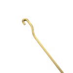 Tige aluminium 4x4 mm anodisé or forme contre-coudée - 23144810 - 10-pieces - co-13-pl-6 - anodise-or - 100-3-locm-13