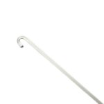 Tige aluminium 4x4 mm anodisé argent forme cane (Dispo en 3 mètres) - 23143715 - 10-pieces - ca-4-pl-6 - ana-15-co-7 - 150-3-locm-13