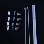 Kits cimaise aluminium anodisé argent H24 prêts-à-l'emploi pour fixation tableau avec tiges - 23145131 - 1-kit - 150-3-lodlccm-27 - 2