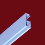 Rails de cimaise CiviCliC aluminium époxy blanc avec fixation invisible pour fil ou câble - 23146315 - 5-pieces - 150-3-lodlccm-27
