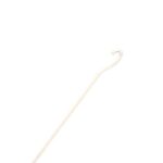Tige aluminium 4x4 mm forme contre-coudée époxy blanc - 23144910 - 10-pieces - epb-11-co-7 - 100-3-locm-13