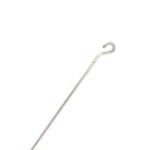 Tige aluminium brut 4x4 mm à peindre forme crosse - 23142610 - 10-pieces - cr-6-pl-6 - alb-14-co-7 - 100-3-locm-13