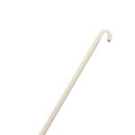 Tige aluminium 4x4 mm forme cane époxy blanc - 23143910 - 10-pieces - epb-11-co-7 - 100-3-locm-13
